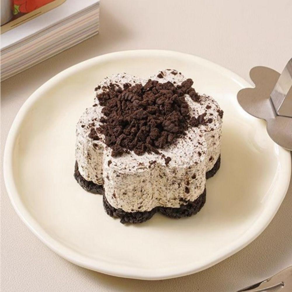 4Pcs DIY Baking Dessert Food Molds with Pushers Reusable Mousse Mold  Baking Mousse Desserts