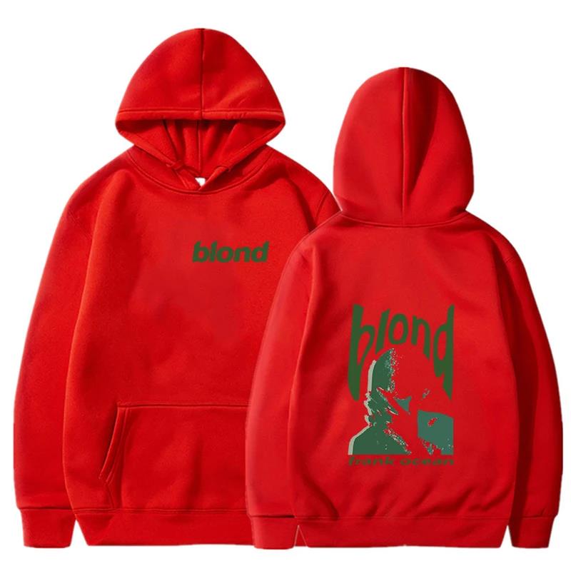 New Rapper Frank Retro Graphic Men's Hoodie Hip Hop Ocean Album Clothing Sweatshirt Y2k Unisex Blond Fashion Oversized Pullovers