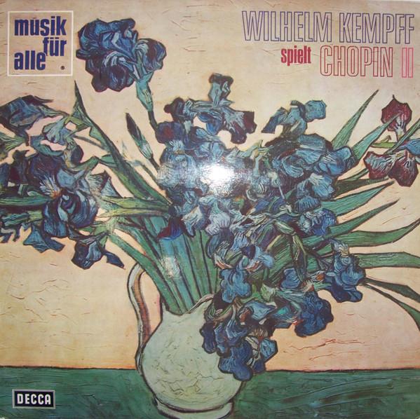 LP Record WILHELM KEMPFF - Chopin Sonate Nr2 B-moll, Op35 / So ND466 Decca Germany Classical Used
