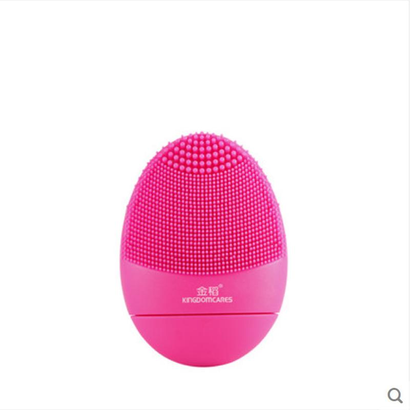 Rechargeble Sonic Electric Face Cleanser Pore Clean Waterproof Silicone Cleansing Facial Brush Massager Skin Vibration Massage