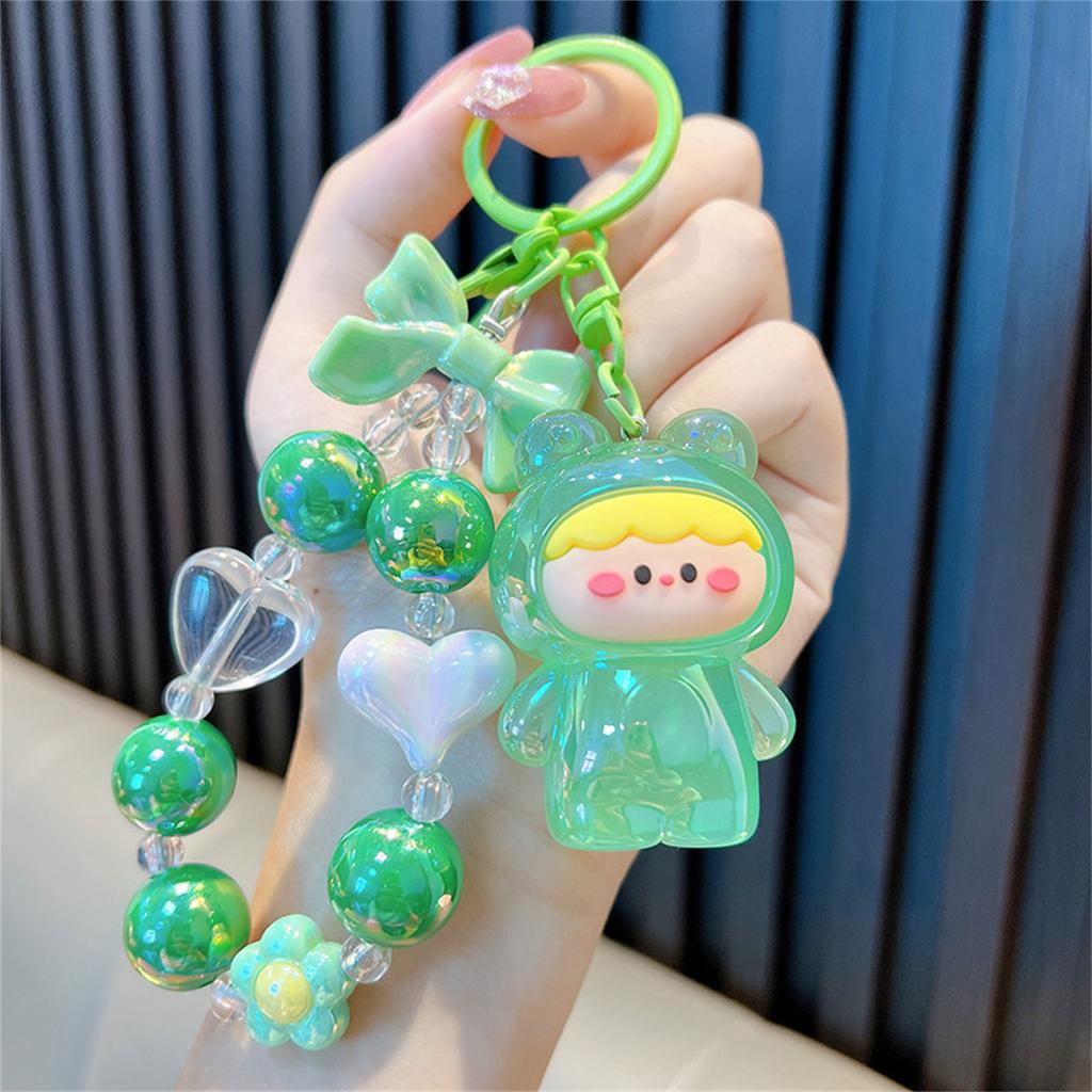 Metall Schlüsselanhänger Niedlicher Farbwechselnder Frosch Acryl Schlüsselanhänger Weihnachtsgeschenk für Männer Frauen Jungen Mädchen