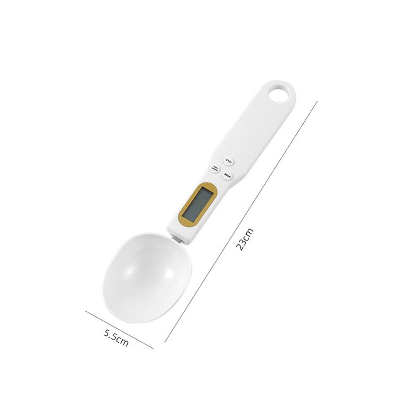 LCD Digital Measurement Adjustable Weighing Spoon Kitchen Scale Electronic Measuring Spoon Coffee Powder Scale Baking Scale