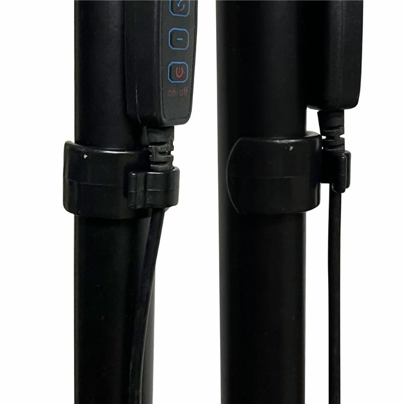 10 Units Plastic Mic Cord Holder Grips Sound Cable Clip Buckle For Arranging 15mm 20mm 25mm Round Tubes