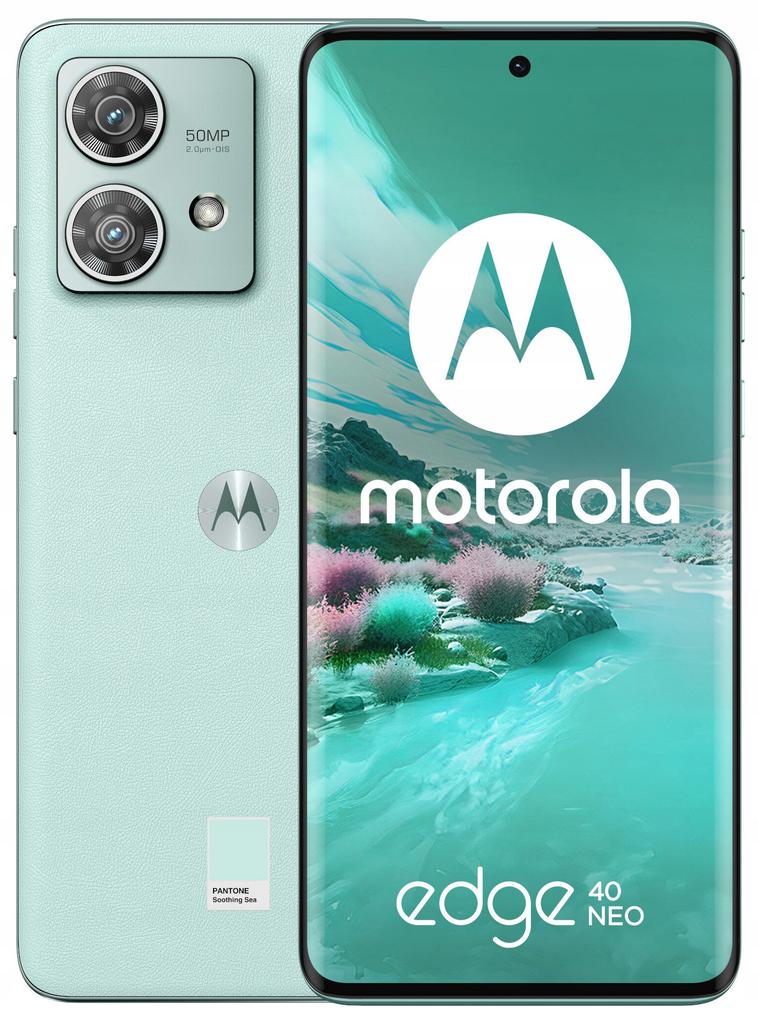 Custodia per Motorola Moto EDGE 40 Neo ANTI-SHOCK TRASPARENTE RETRO + VETRO