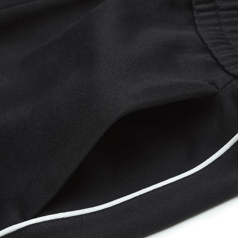 New FILA Knitted Sweatpants Women's Jet Black F11W519604FBK