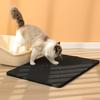EVA Cat Litter Mat Double Layer Large Hole Anti-Slip Sand Bowl Filter Mat Efficient Cleaning Breathable Design Cat Accessories