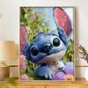Disney Stitch Diamond Painting Kit 5D DIY, suitable for beginners and craft lovers, interior space decoration