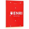 Bloc-notes - ENRI - Modèle 100101125 - Pack De 10 - Couverture Souple - Format A7 - 80 Feuilles Blanches