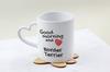 Border Terrier - Cup with a Dog, Adorable Cup with a Heart-shaped Handle, Universal Gift from the Art-Dog Brand