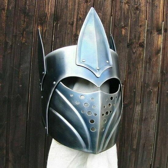 Medieval Fantasy Great Helm Battle Warrior Helm Wikinger/Ritter/Spartan/Römer