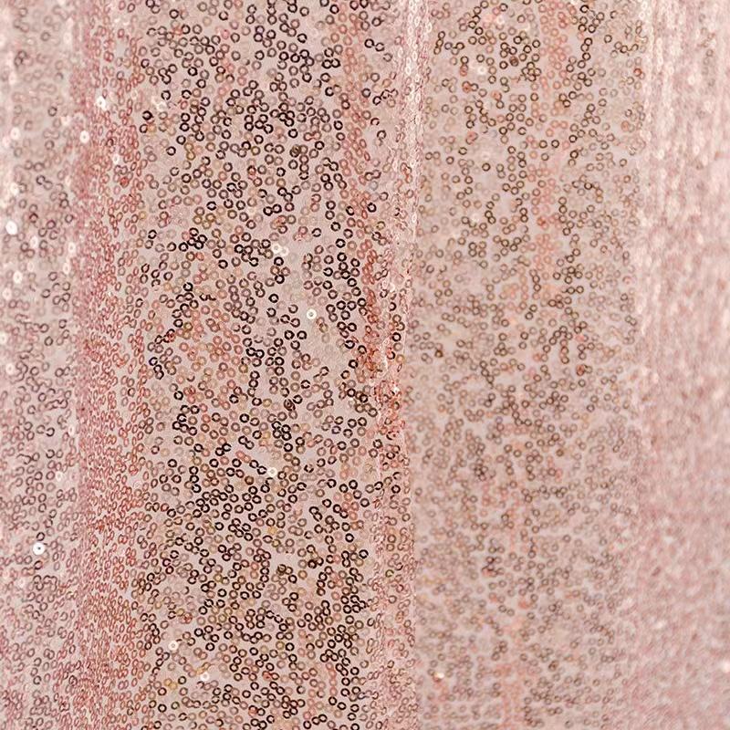 Jednolity kolor styl skandynawski cekinowy obrus hotel weselny dekoracja bankietowa koktajl okrągły obrus tkanina sztuka