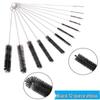 In-Stock Nylon Straw and Cup Cleaning Brush Set - Stainless Steel Bristle for Kitchen