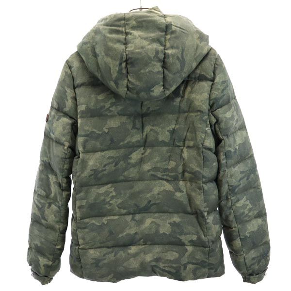 TATRAS Camouflage Long Sleeve Down Jacket 2 Green System Camouflage Women Used
