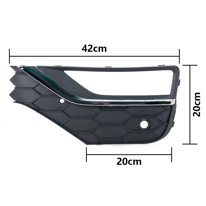 Left For VW Amarok 2016-2022 FogLight Cover Grill Driving Lamp Foglamp Grill