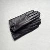 Womens Purple Sheepskin Gloves Fleece Lined Warm Fashion Commute Winter