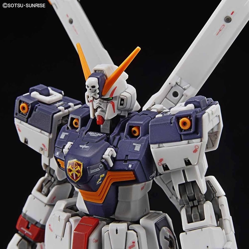 Bandai Spirits RG Crossbone Gundam X1 1/144 Scale Color-Coded Plastic Model Kit