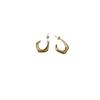 Korean S925 Sterling Silver Geometric Circle Hoop Earrings: Unique, Luxurious Design for Women