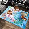Princess Sofia'S Adventure Carpet For Playroom Bedroom Living Room Sofa Home Decorkids Game Area Rug Nonslip Floor Mat