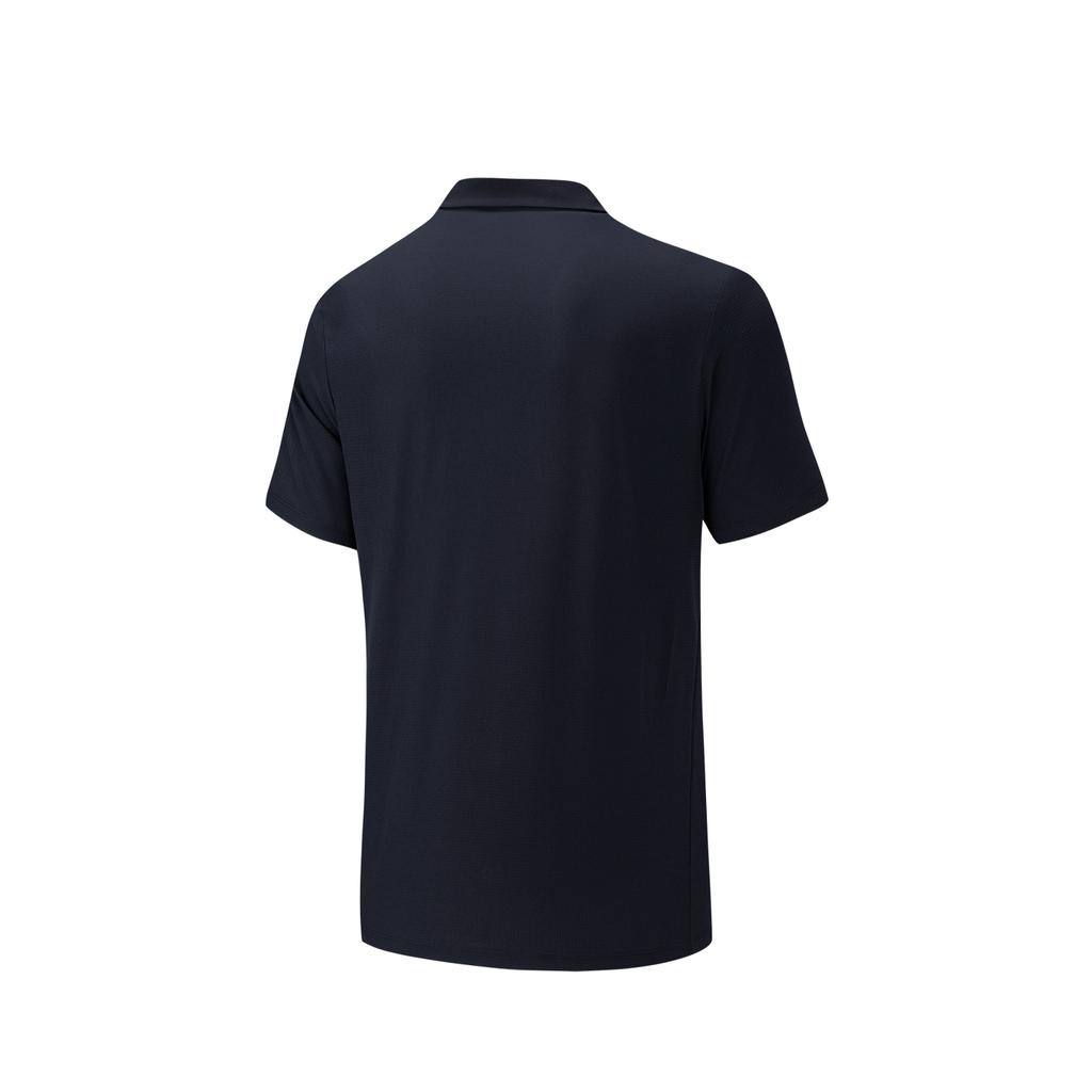 Anta Training Comprehensive Series Mens Short Sleeve Polo Shirt Summer 2026 Men tops Basic-Black 952627118-4