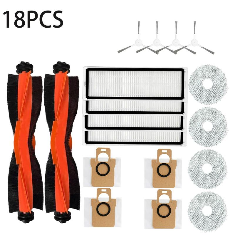 For Robot Vacuum Cleaner Xiaomi X20 + / X20 Plus, Wiper and Grill Accessories, Main Side Brush, Hepa Filter, Spare Parts Dust Ba