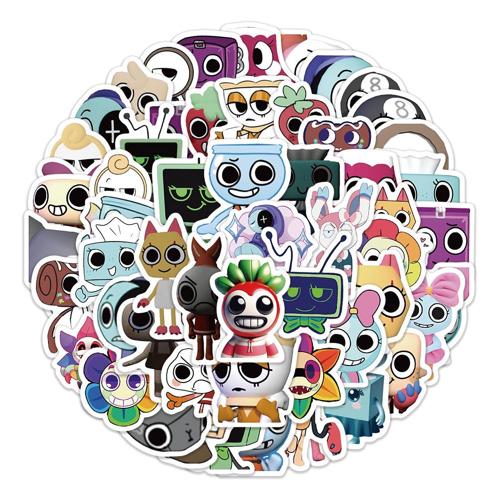 Stickers In The World Of Dandy (Dandy) Roblox Dandy's World Sticker Pack Stickers Set 60 Pcs