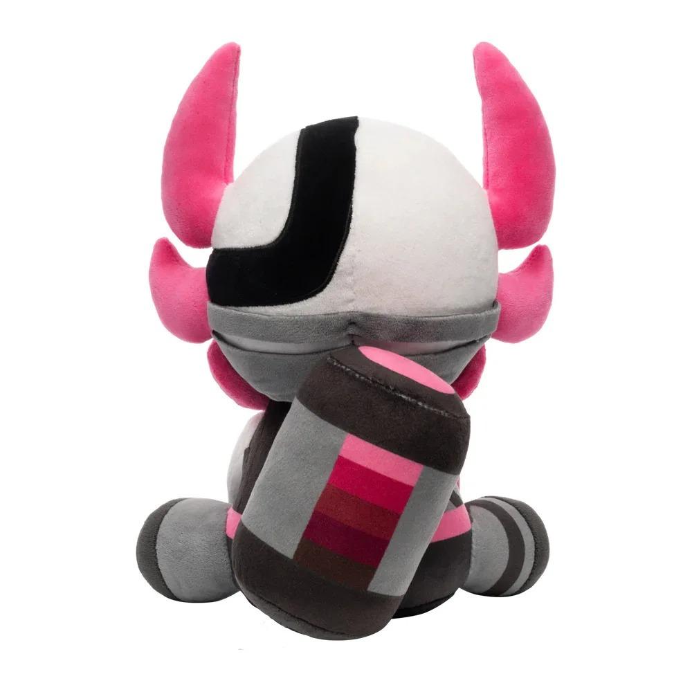 25CM Phighting Pink Bull Doll Ninja Bull Simulation Plush Doll Suitable for Fans To Collect Home Decoration