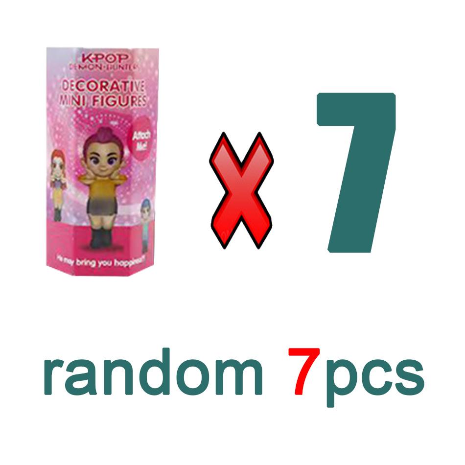 Kpop Demon Hunters Cutie Misterioasă Figurină Anime Jucării Drăguțe PVC Păpușă de Colecție Model Decorațiune Birou Decorațiuni de Ziua de Naștere Cadouri