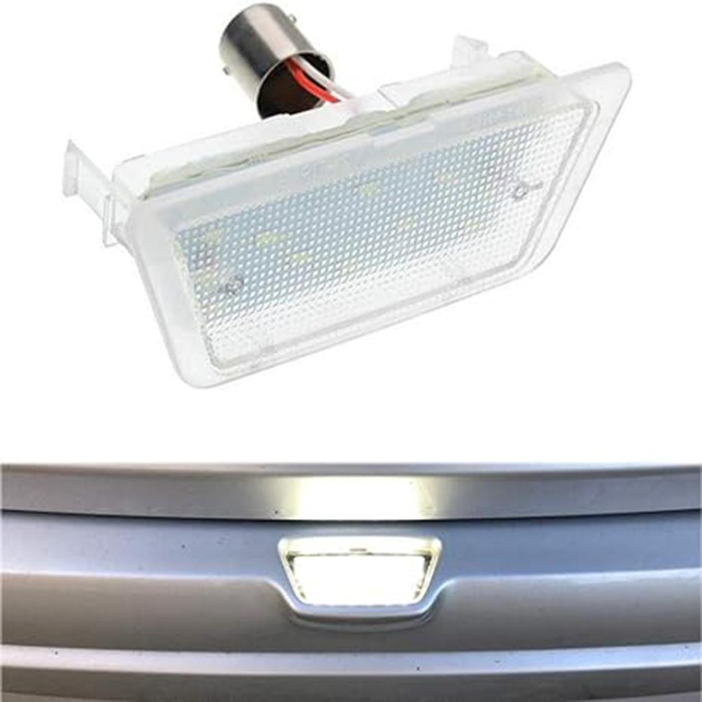 LED Rear Number Plate Light SMD Bright White 12V Canbus Lamp License Plate Lights For Opel Astra G MK4 Saloon Hatchback 1998-2004 1 Lamp