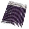 TOPINCN 10-Pair Interchangeable Circular Needles and Cable Kit, 3.0-6.5mm, Knitting Needle Set for Sweaters, Hats, and Socks