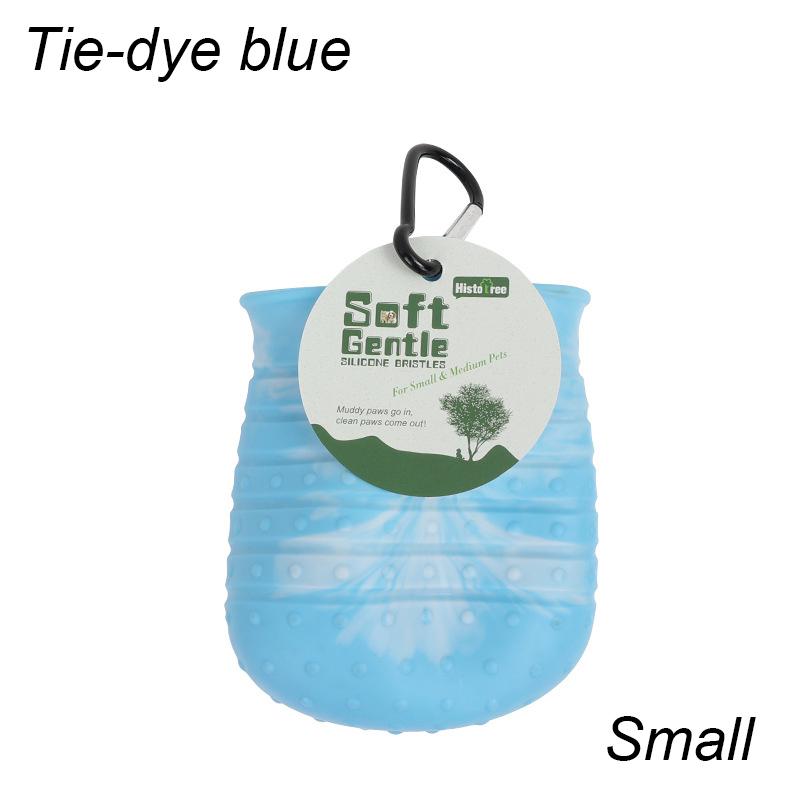 1 peça Copo Lava-Pés para Cão Portátil Ferramentas Limpa-Patas para Cães Cão Grande Médio Lavador de Pés Esfregão Copo para Limpeza de Patas Sujas com Lama
