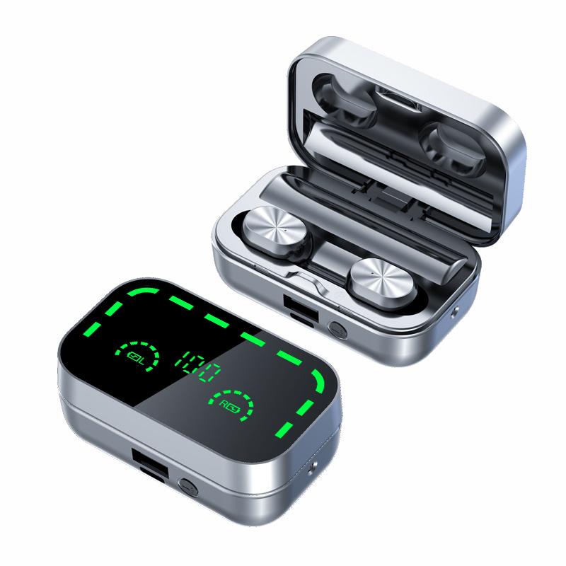 YD03 Bluetooth Headset with Smart Display & Type-C Charging