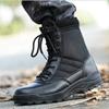 Fashion Outdoor Men Hiking Boots Black High Top Desert Boots Unisex Platform Ankle Boot Comfortable Wear-Resistant Men Working Boots New
