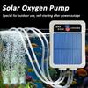 USB Aquarium Pumps Portable Solar Oxygen Pump With Pipe Aquarium Wave Maker High Power Quiet Fish Tank Aerator Outdoor Fishing