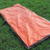 Emergency Blanket & Sleeping Bag: Heat Insulated, Warmth Retention, Lifesaving PE Orange