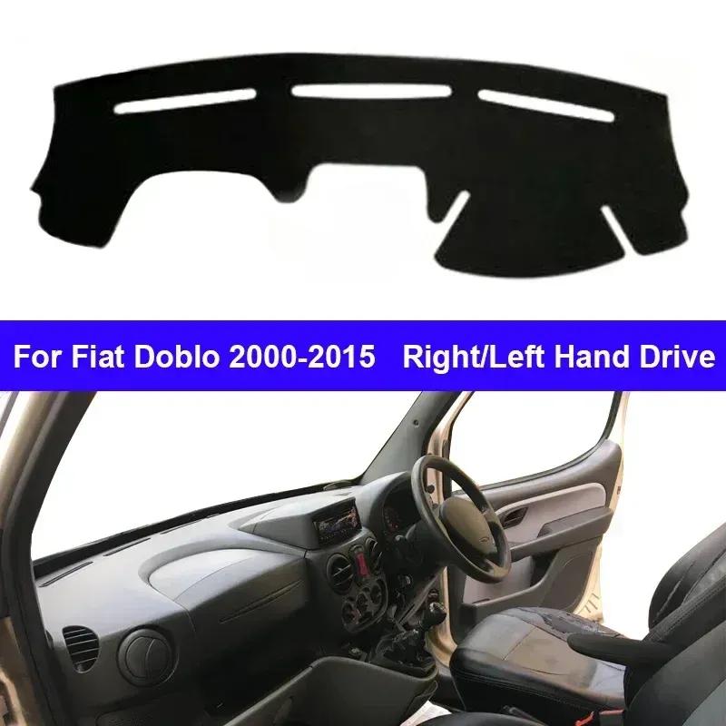Car Dashboard Cover Non slip pad For Fiat Doblo 2000 - 2015 Protector Rug Car Dash Mat Sun Shade Pad Anti-UV Cushion 2014 2013