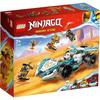 LEGO Ninjago Zane's Dragon Power Racer Toy, Perfect as a Birthday or Christmas Gift for Boys and Girls Ages 7, 8, and 9, Elementary School Students, B