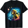 Cool Graphic Space Chimp Monkey Astronaut Cosmonaut T-Shirt