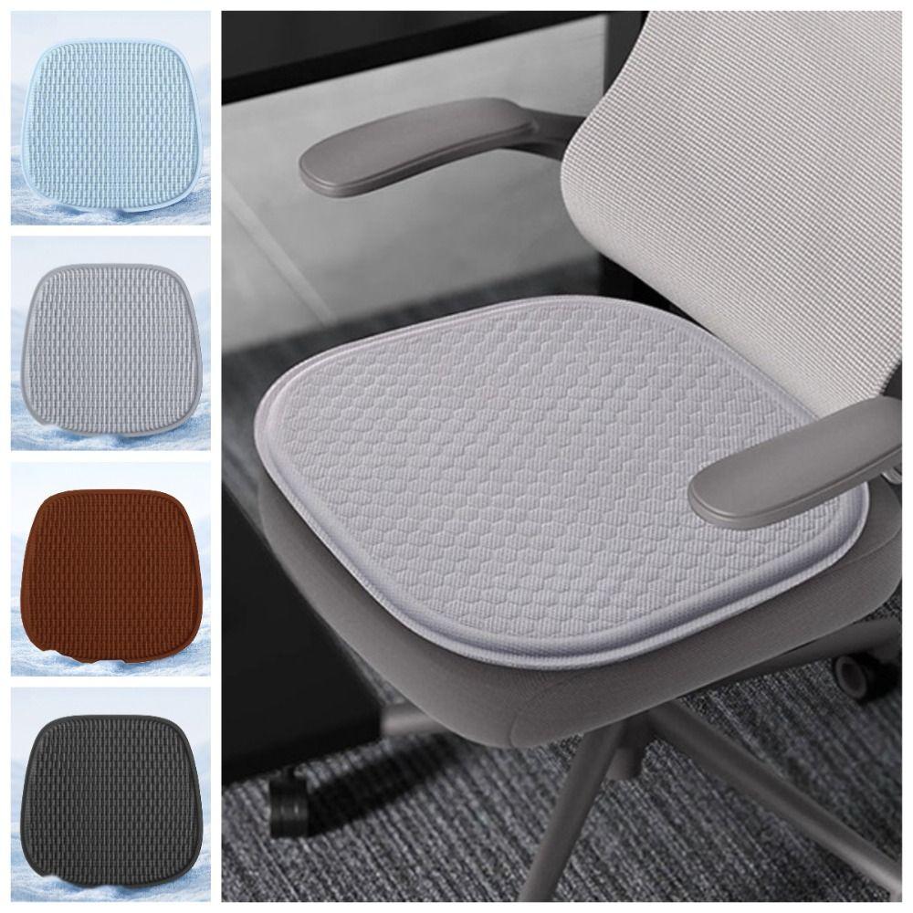 Universal Honeycomb Gel Seat Pad Non-slip Auto Seat Cover Summer Cool Cushion for Summer