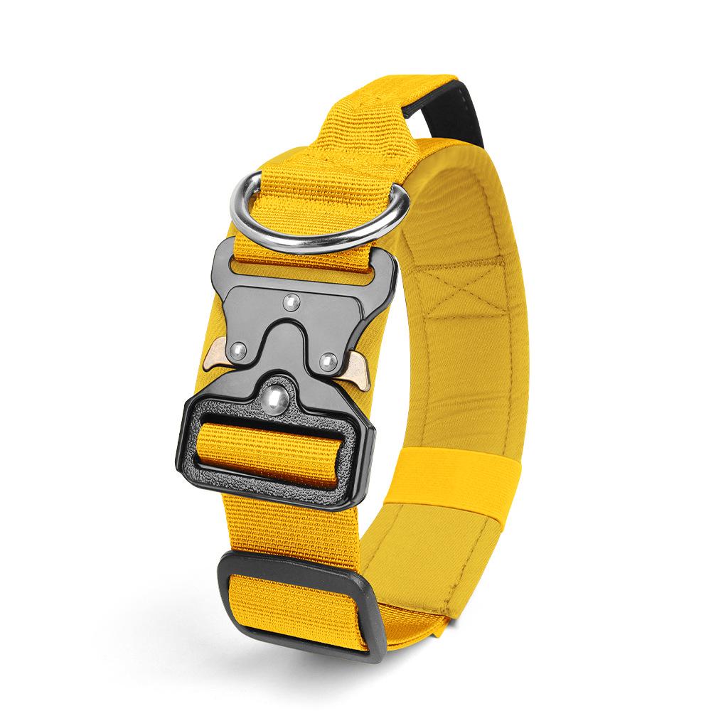 Pet Tactical Collar with Handle and Leash - Explosion-Proof Design