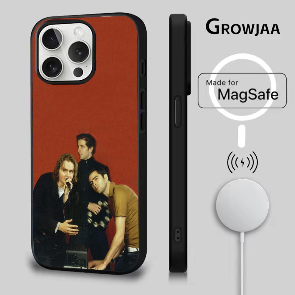 Music K-KEANE Phone Case For iPhone 16e,16,15,14,13,12,11,Plus,Pro,Max,Mini Magsafe Magnetic Wireless Charging