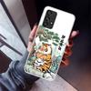 Cartoon Fat Tiger Phone Case For Samsung Galaxy A12 A52S A42 A32 A22 A51 A50 Note 20 Ultra 10 S10 Plus A71 A70 A31 A30 A10S Gala