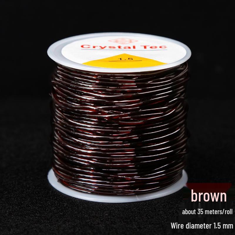 Transparent Elastic Cord for Beading and Jewelry - Wear-resistant, DIY Wenwan, Buddhist Bracelets