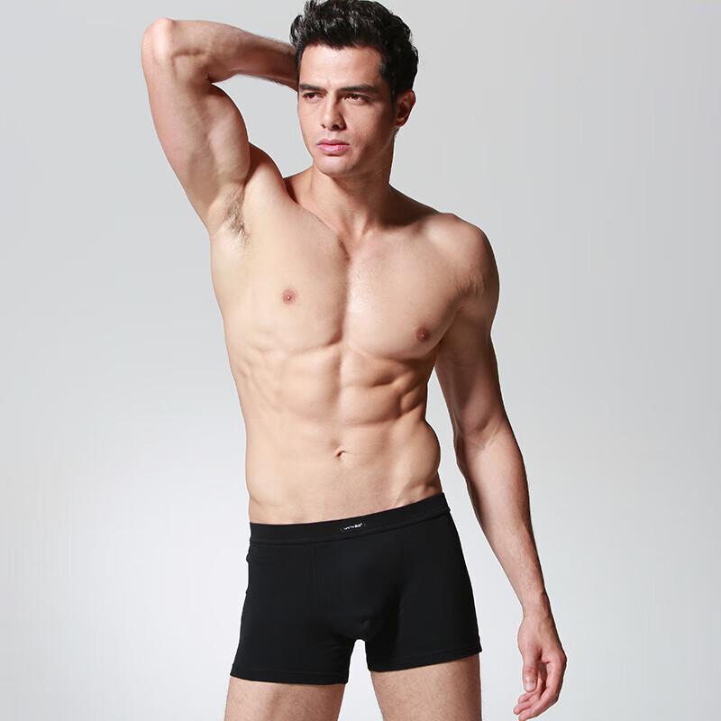 Hancai Men's Breathable Cotton Boxer Briefs
