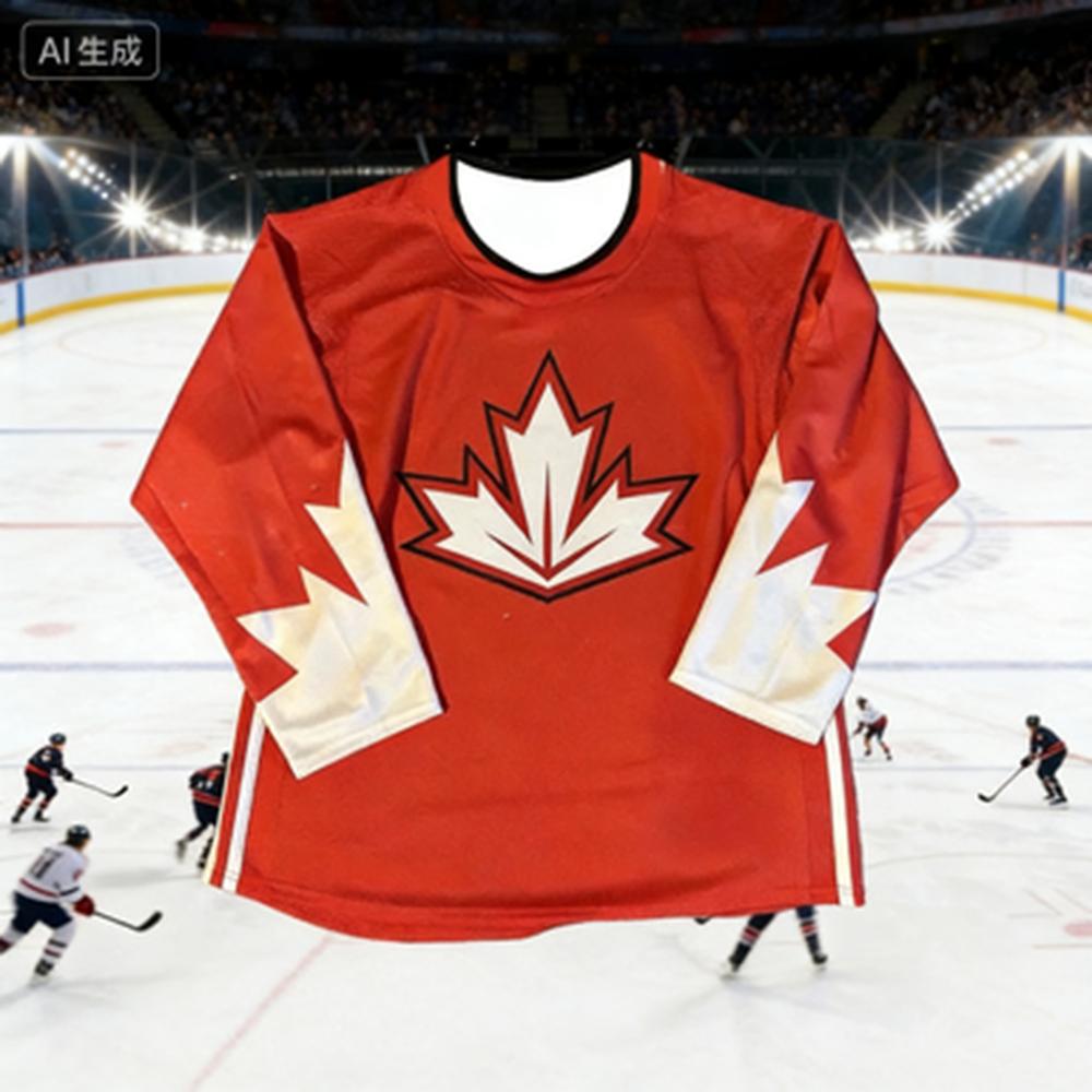 Kids New Fan Version Fashionable Classic Color Long-Sleeved Shirt Adult and Children's Ice Hockey Retro Sports Jerseys