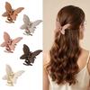 Matte Butterfly Claw Clip for Hair Bun and High Ponytail