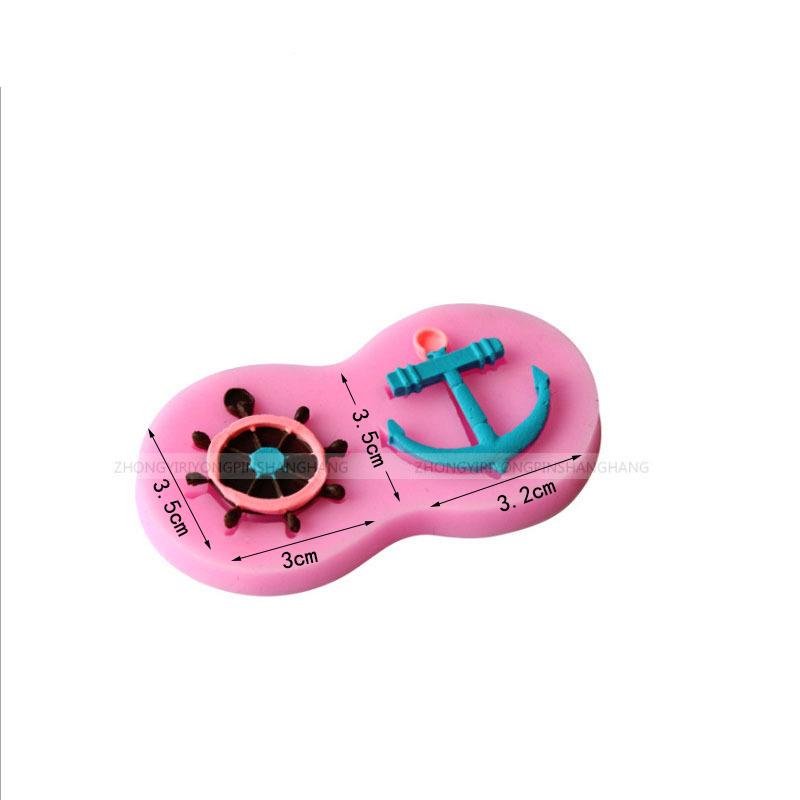 Plastic Baking Tools Cake Decoration Ornaments Fortune Happiness Longevity Spring Loaded Cutting Mold Sugar Art Moulds