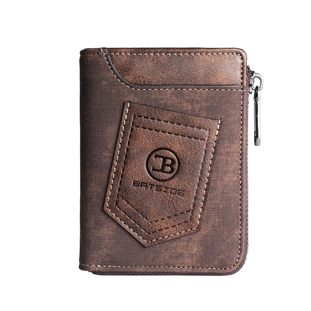 

Anti Theft Male Bifold Wallets RFID Coin Pocket High Quality Men s Short Wallet Business