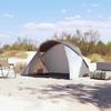VidaXL Tente de plage 2 personnes gris escamotable imperméable, tente, tente de jardin, abri extérieur, tente de camping, 4004160
