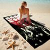 Till Lindemann, Lead Singer of the German Heavy Metal Rock Band Rammstein, Outdoor Camping Vacation Swimming Beach Scarf Decorative Blanket F13