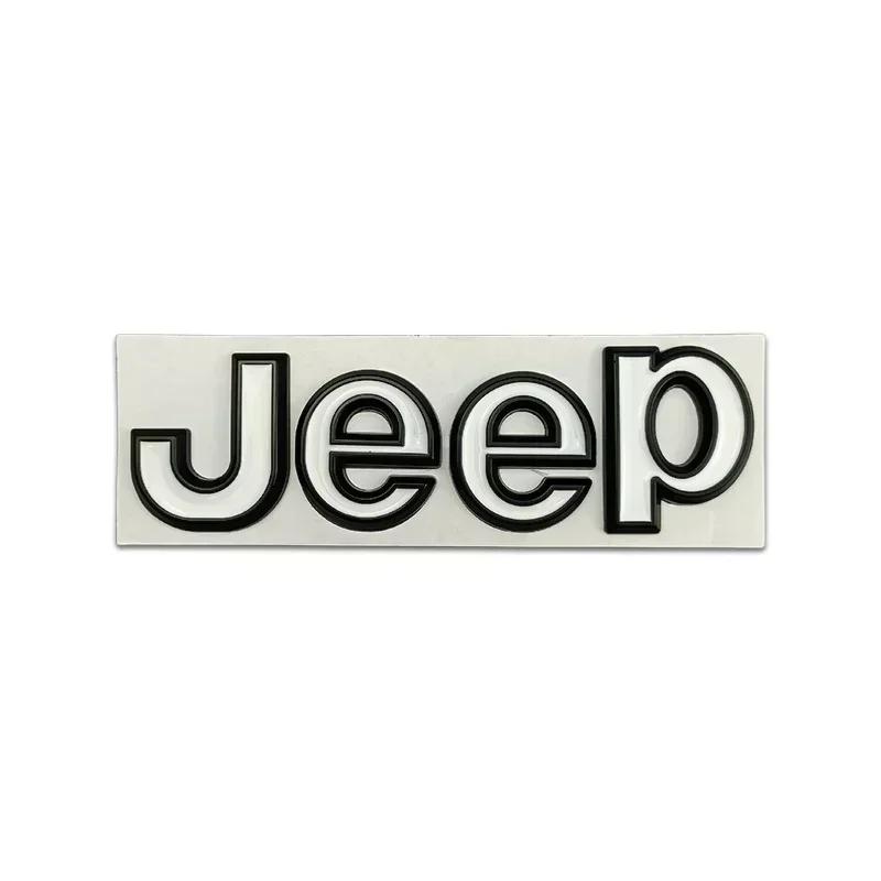 Per Jeep Metallico Styling Auto Cofano Bagagliaio Emblema Marchio per JEEP Wrangler Grand Cherokee Compass Renegade Patriot Rubicon Liberty J